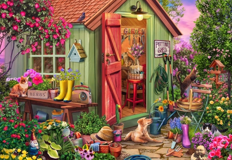 Bluebird pusle Aiamaja 1000 tükki