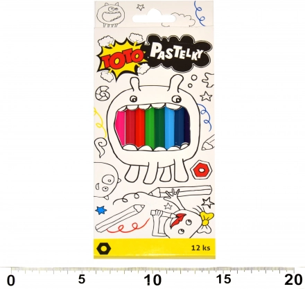 Kuusnurkseid värvipliiatseid 12 tk