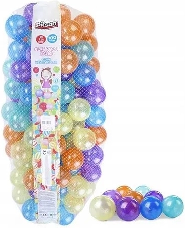 Pilsani pallid laste pallimerre 7 cm – 100 tk