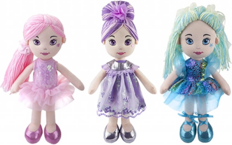 Fabric fairy doll 35 cm - 1 piece