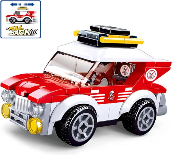 Sluban Town võidusõiduautoke – vinnastatav ehituskomplekt