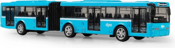 Metal articulated bus DPO Ostrava 18 cm