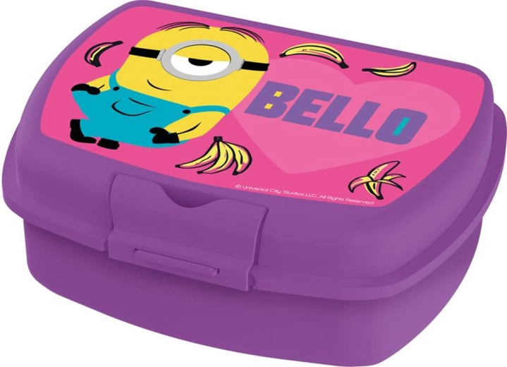 Plastist lõunakarbi Minionid, lilla