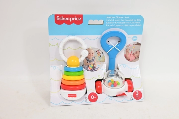 Fisher-Price’i kõristi ja närimisrõnga komplekt 2 tk