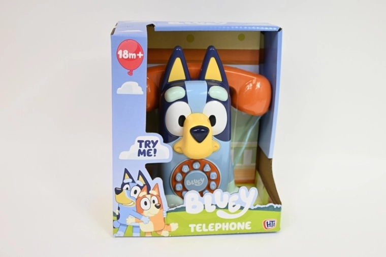 Bluey laste telefon muusikaga