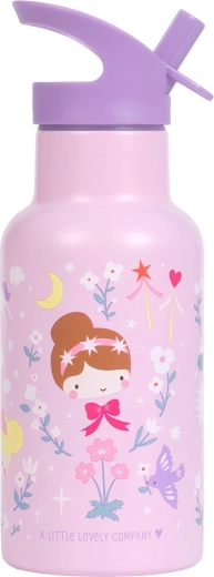 A Little Lovely Company stainless steel drink bottle – Princesses 350 ml
