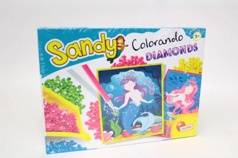 Lisciani Sandy Colorando Colorando Diamonds – merineitsite teemaline teemantmosaiik