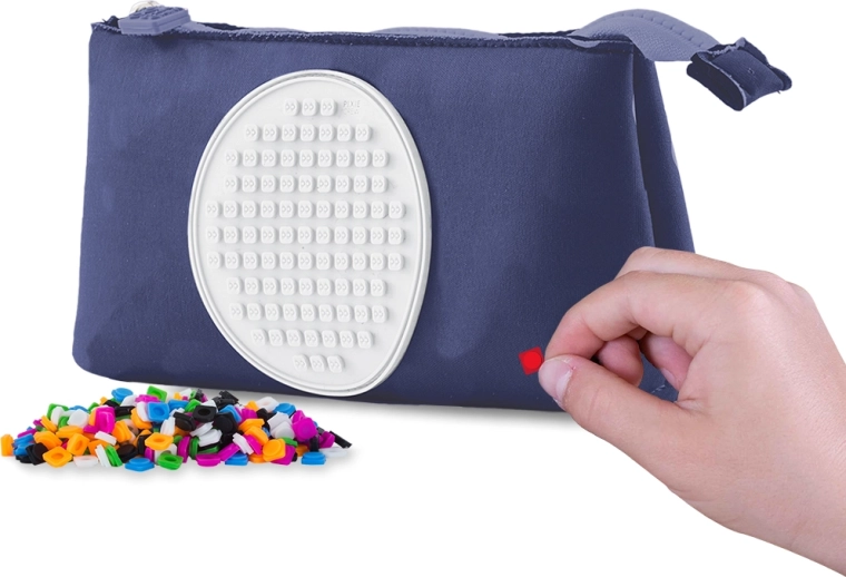 PIXIE CREW large blue pencil case