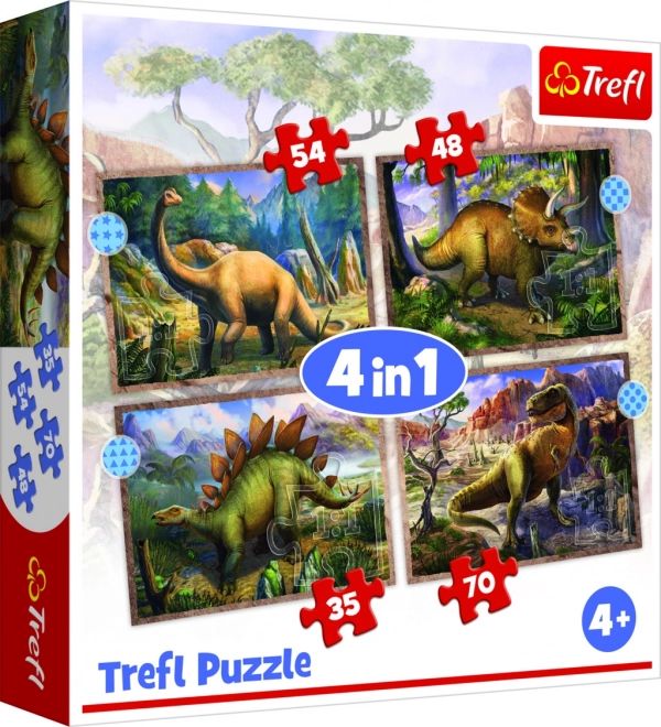 Pusle 4 ühes Huvitavad dinosaurused