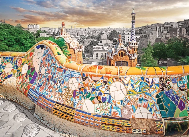 EUROGRAPHICS pusle Barcelona - Park Güell 1000 tükki
