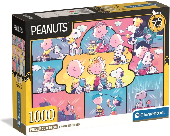 CLEMENTONI Puzzle Peanuts: Snoopy and Friends 1000 Pieces