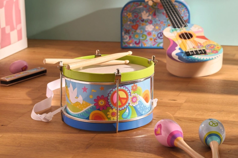 Laste trumm Flower meadow Goki - 1 tk