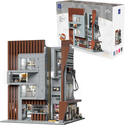 Pantasy Architecture Firm – Modular Brick Building (3,427 pieces)