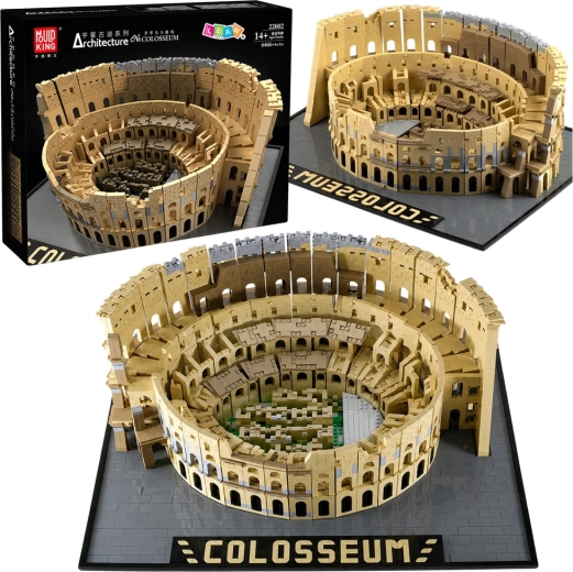 Arhitektuursed ehitusklotsid: Rooma Kolosseum (6466 detaili)