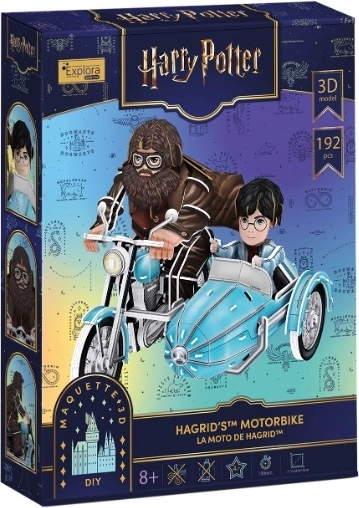 CubicFun 3D pusle Harry Potter – Hagridi mootorratas