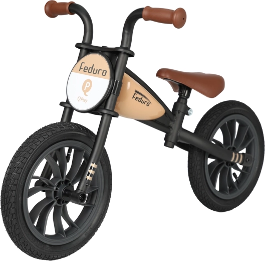 Qplay Feduro laste tasakaaluratas 12" Beige (3–6 a)