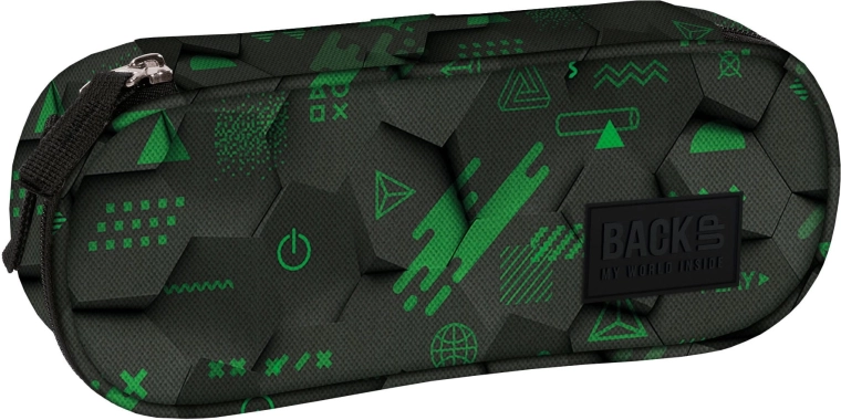 Koolipinal-etui BackUP gaming-geomeetria - 1 tk