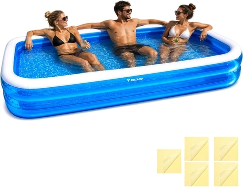 Children’s inflatable family pool Trizand 305 × 183 × 50 cm