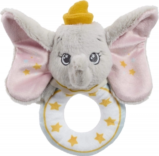 Plush Rattle DISNEY DUMBO with Grab Ring