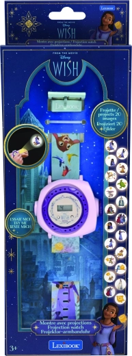 Lexibook Disney Wish Digital Projection Watch with 20 Images