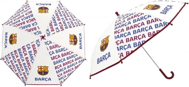 Läbipaistev FC Barcelona vihmavari