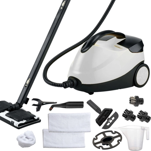 MalTec HDS7000W-PRO steam cleaner with accessories