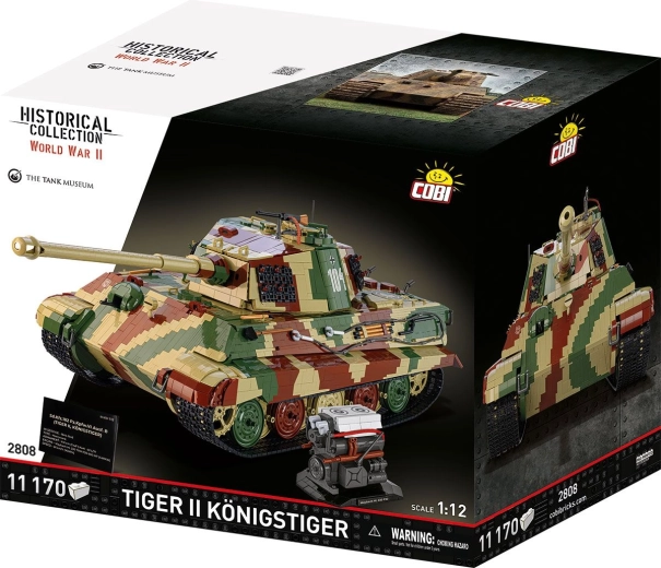 COBI Tiger II Königstiger executive edition ehituskomplekt 1:12