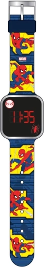 Diakakise digitaalsed LED-käekellad Spider-Maniga