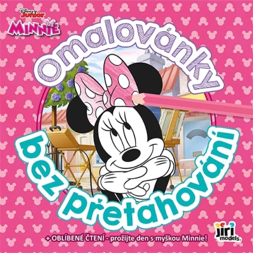 Minnie värviraamat ilma ülejoonistamiseta