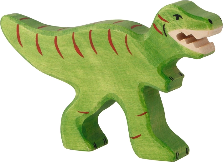 Holztiger türannosaurus rex – 1 tk