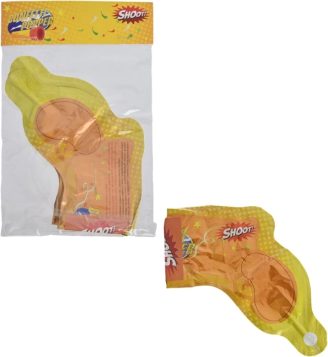 Konfettipüstol õhupalliga, 3 tk