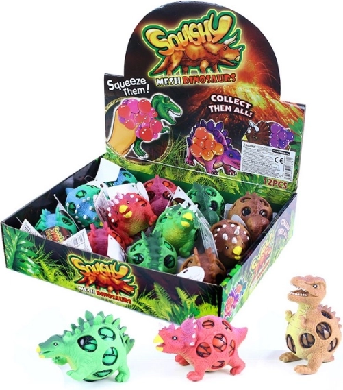 Dinosauruse antistressipall avadega