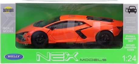 Lamborghini Revuelto metal-plastic die-cast model car 1:24