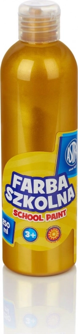 Astra temperavärv plakatvärv kuldne metallik 250 ml