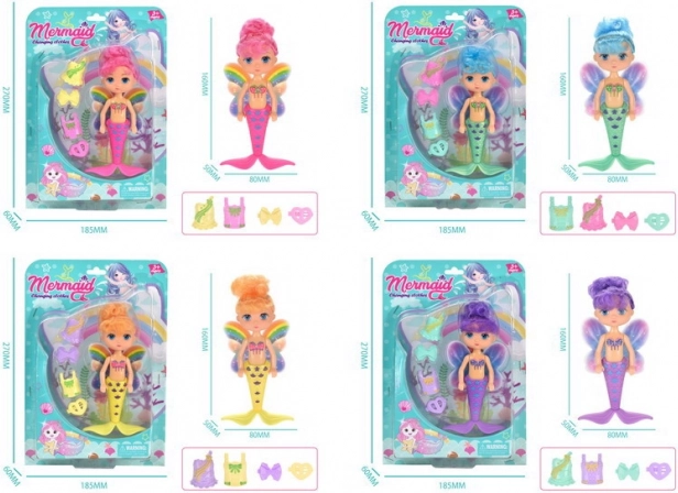 Merineitsi rõivakomplektiga