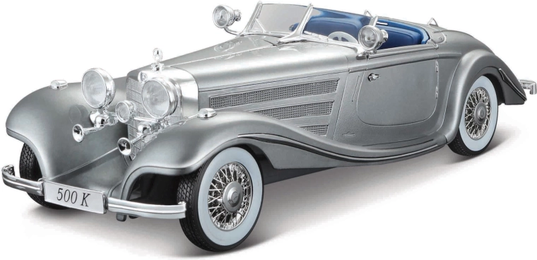 Maisto Mercedes-Benz 500 K Typ Specialroadster 1:18 hall metallist mudel