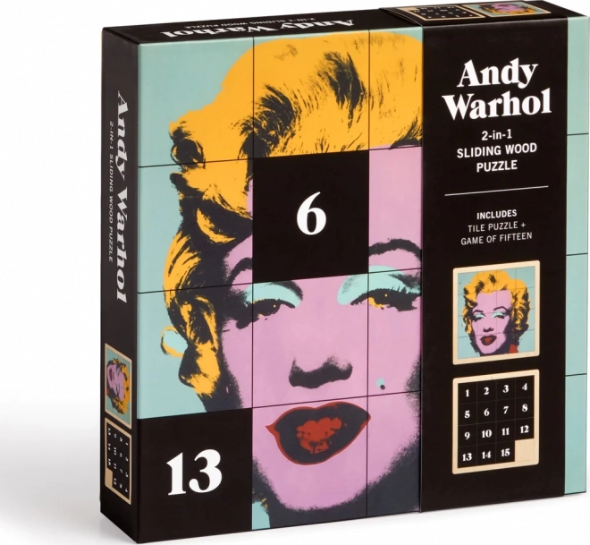 Lükandpuidust pusle Andy Warhol: Marilyn