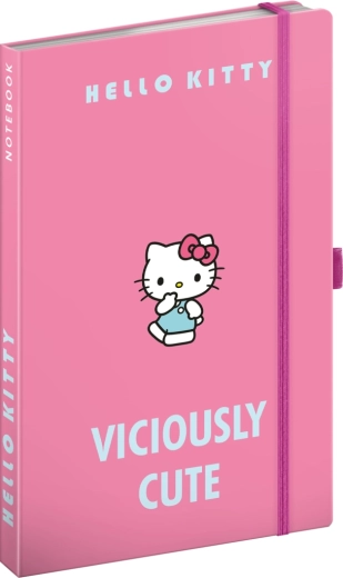 Jooneline märkmik Hello Kitty, 13 × 21 cm