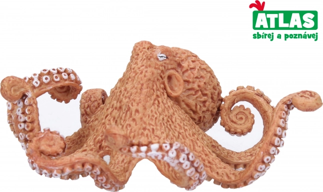 Käsitsi maalitud kaheksajala figuur 10,5 cm
