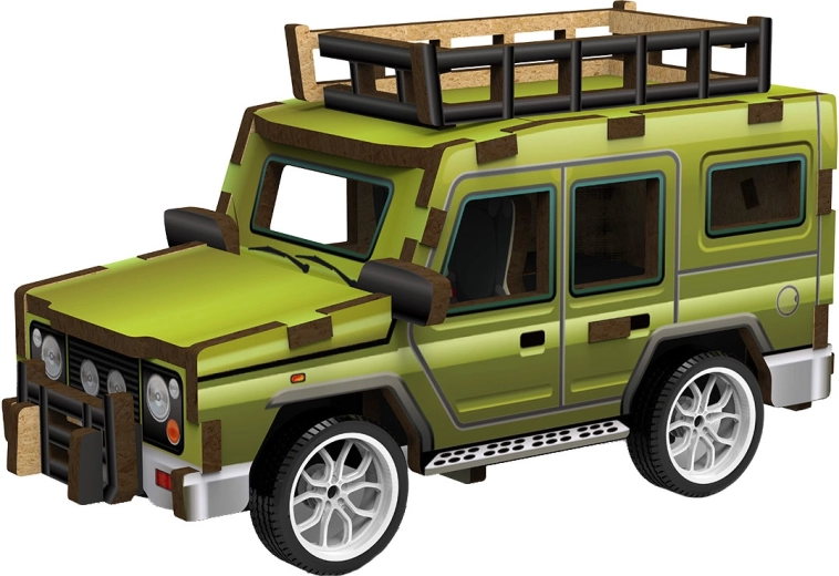 2Kids Toys 3D puidust mudelikomplekt maastikuauto