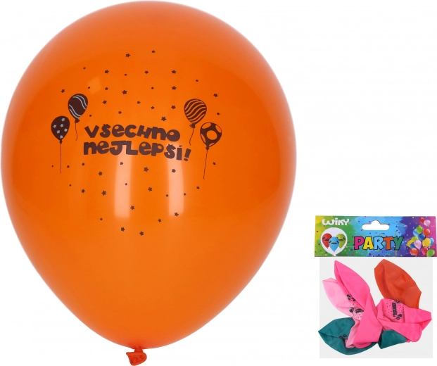 Õhupall Kõike Parimat 30 cm - 5 tk