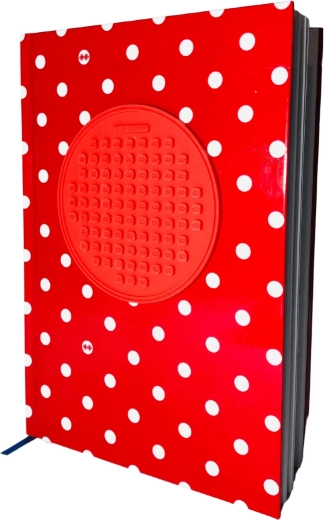 Pixie Crew A5 Diary Red Polka Dot