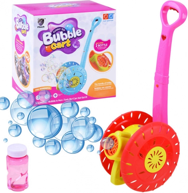 Lastetõukekäru mullitajaga