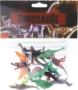 Dinosauruste komplekt 12 tk kotis