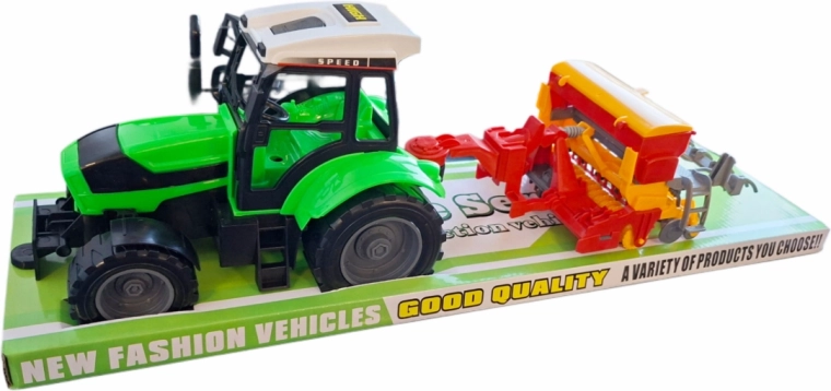 Traktor väikestele talunikele koos haagisega