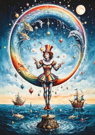 Pusle „Mereline akrobaat” 1500 tükki ART PUZZLE