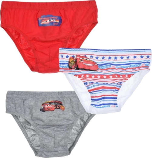 Disney Pixar Cars poiste puuvillased slipid – komplekt 3 tk