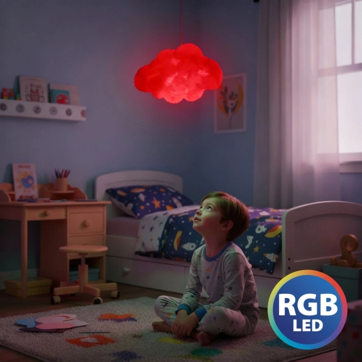 Võluväeline pilvelamp 16 RGB LED-iga