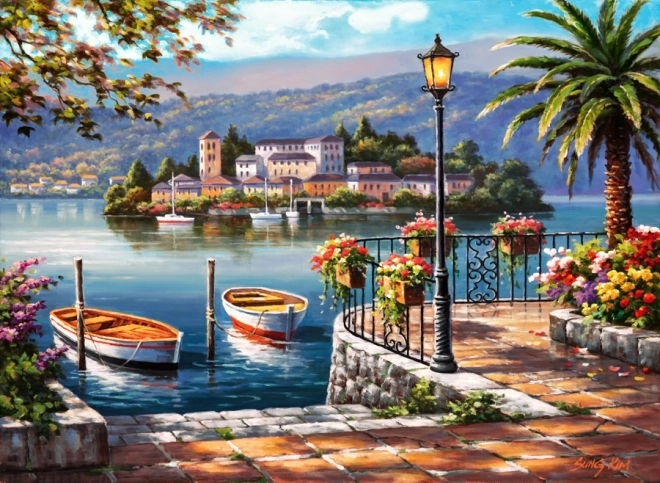 Puzzle Lake in Porto 1000 pieces