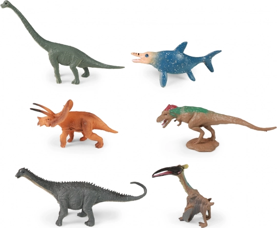 Dinosauruste komplekt plastkarbis – 6 tk